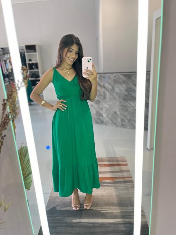 Vestido Longo Alça Liso - Sol da Justiça - Image 3