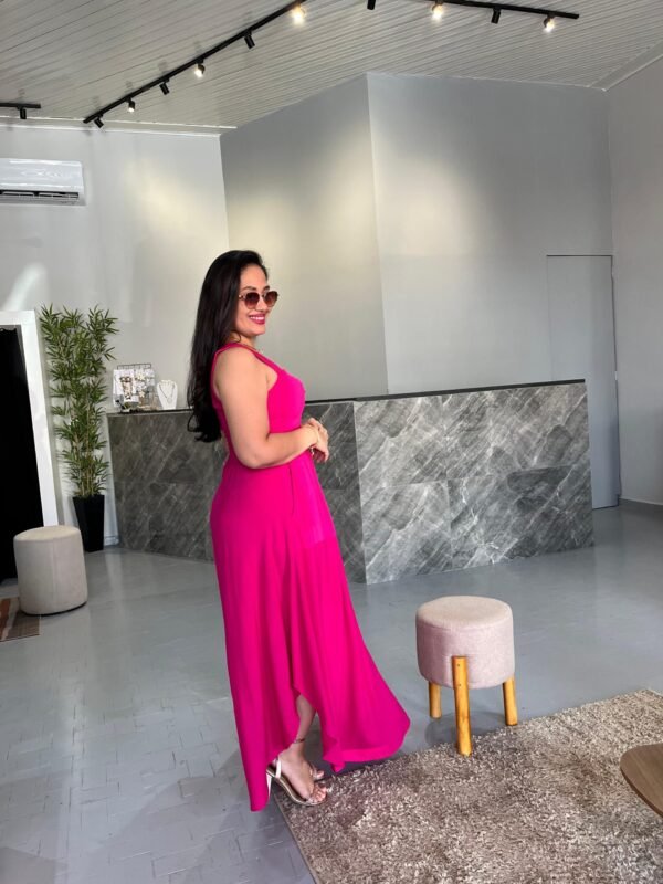 Vestido Longo Liso de Alça Larga - Sol da Justiça - Image 2