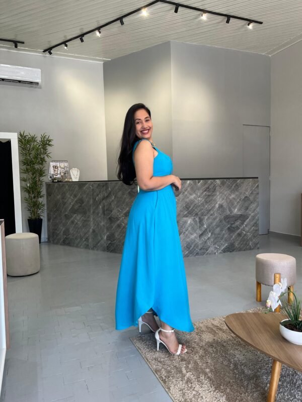 Vestido Longo Liso de Alça Larga - Sol da Justiça - Image 6