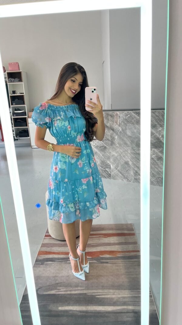 Vestido Aurora Florido