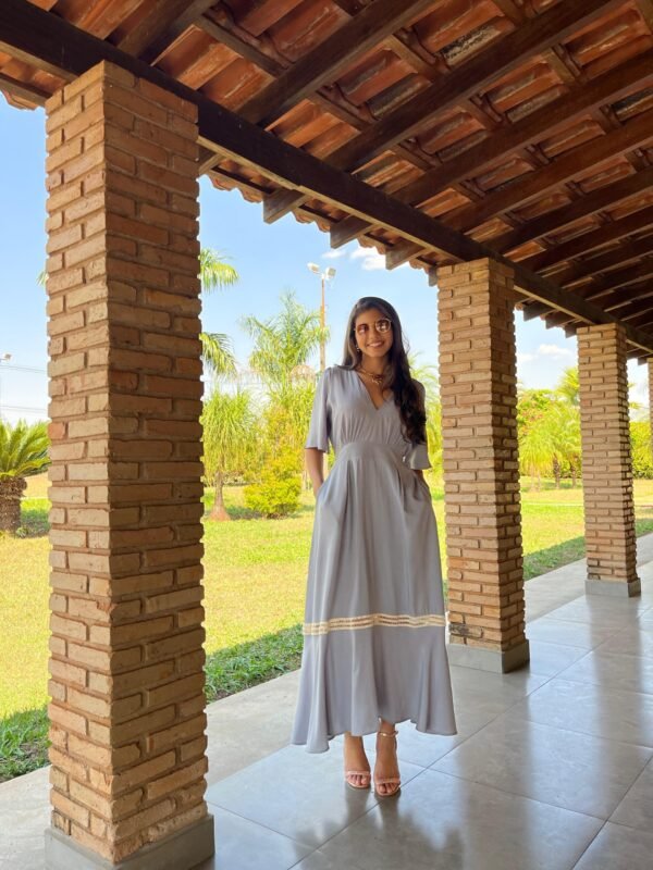 Vestido Longo Guipir na Barra - Sol da Justiça - Image 5