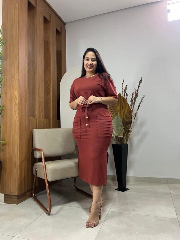 Conjunto Moletinho Saia Midi e Blusa - Image 6