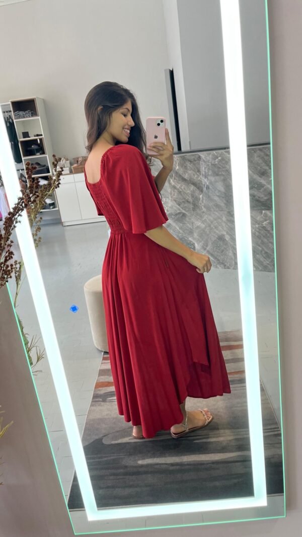 Vestido Longo de Nó Frontal - Sol da Justiça - Image 2