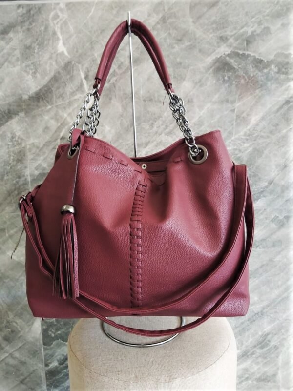 Bolsa GG Vinho com Alça Regulável