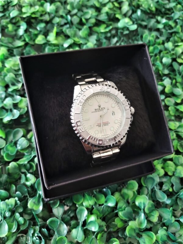 Relógio Masculino Rolex Prata Submariner