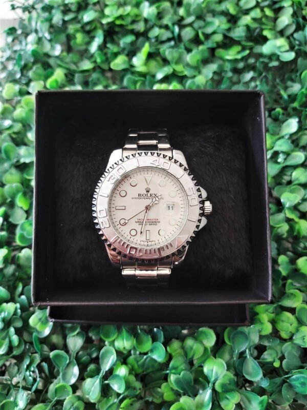 Relógio Masculino Rolex Prata Submariner - Image 2