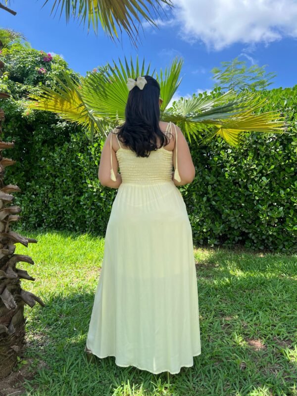 Vestido Longo com Alça de Amarrar - Sol da Justiça - Image 2