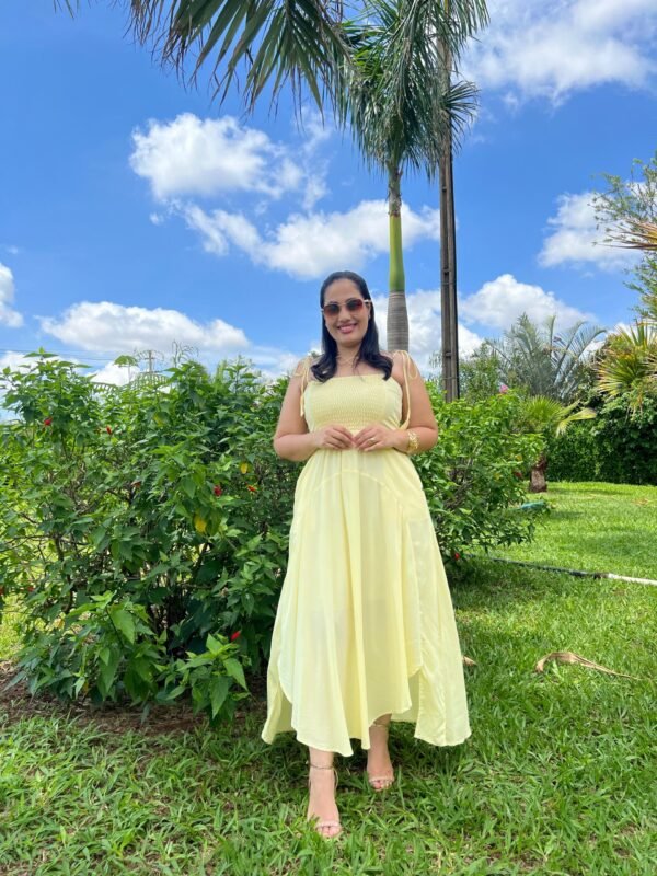 Vestido Longo com Alça de Amarrar - Sol da Justiça - Image 3