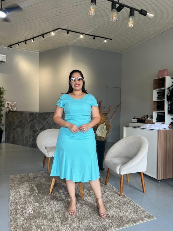 Conjunto de Linho Saia e Blusa - Sol da Justiça
