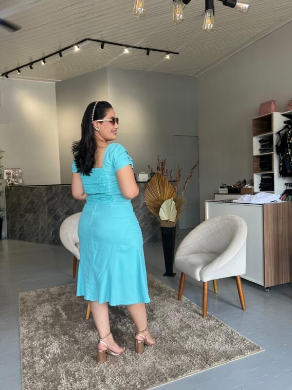 Conjunto de Linho Saia e Blusa - Sol da Justiça - Image 2