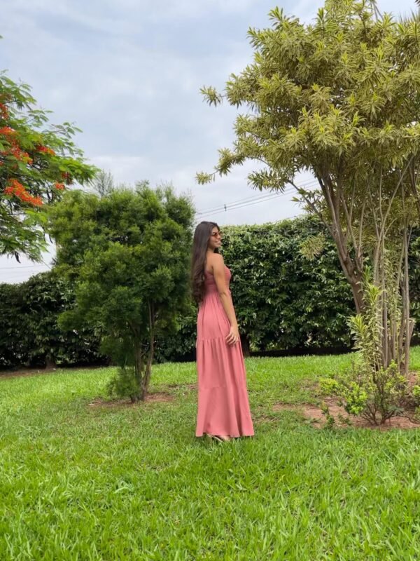 Vestido de Alça Longo com elastex - Sol da Justiça - Image 3