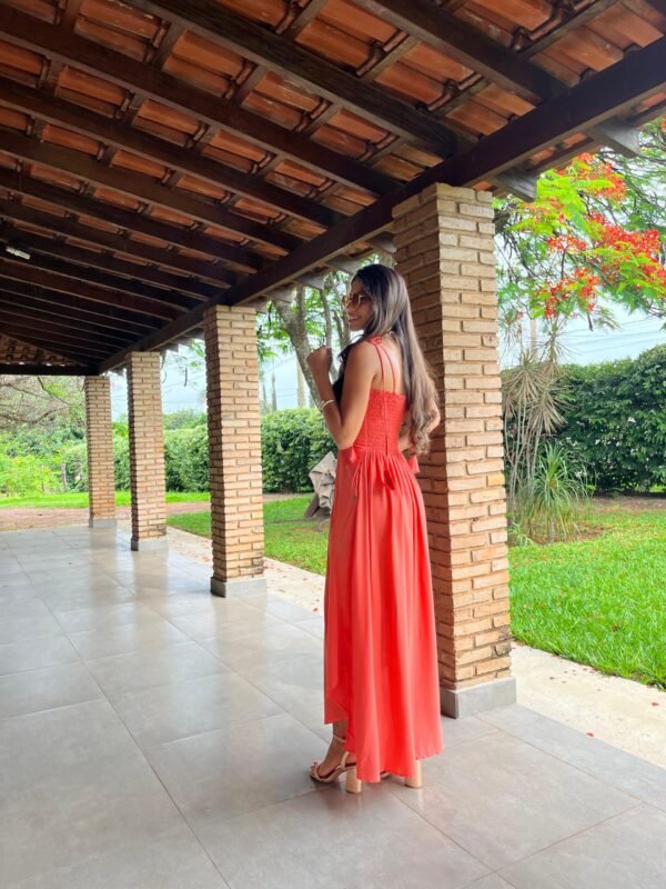 Vestido Longo com Alça de Amarrar - Sol da Justiça - Image 5