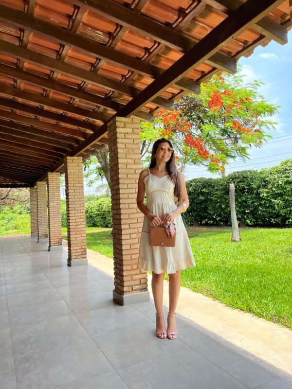 Vestido Curto de Linho - Effs - Image 2