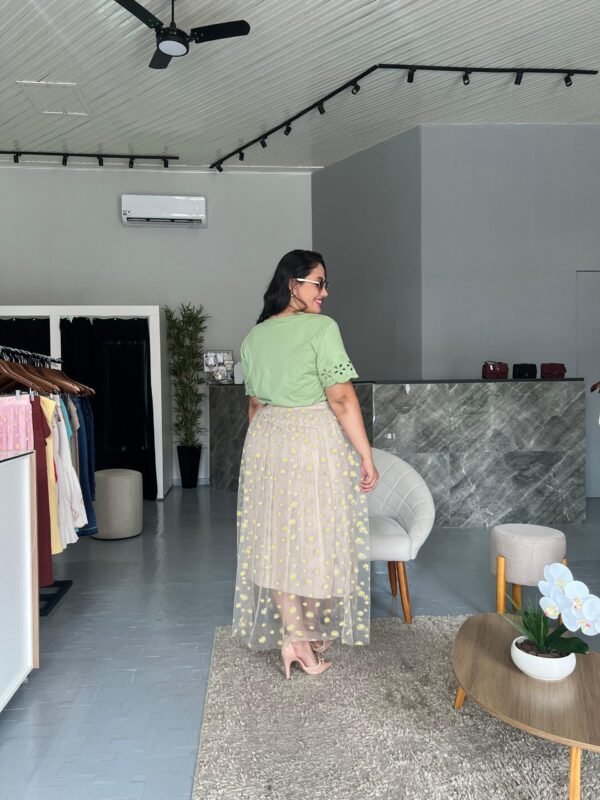 Saia Feminina Midi de Tule - Image 2