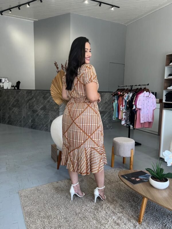 Vestido Curto Estampado - Romper da Manhã - Image 2