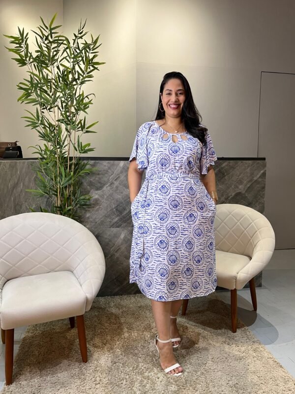 Vestido Estampado viscolinho - Sol da Justiça - Image 3