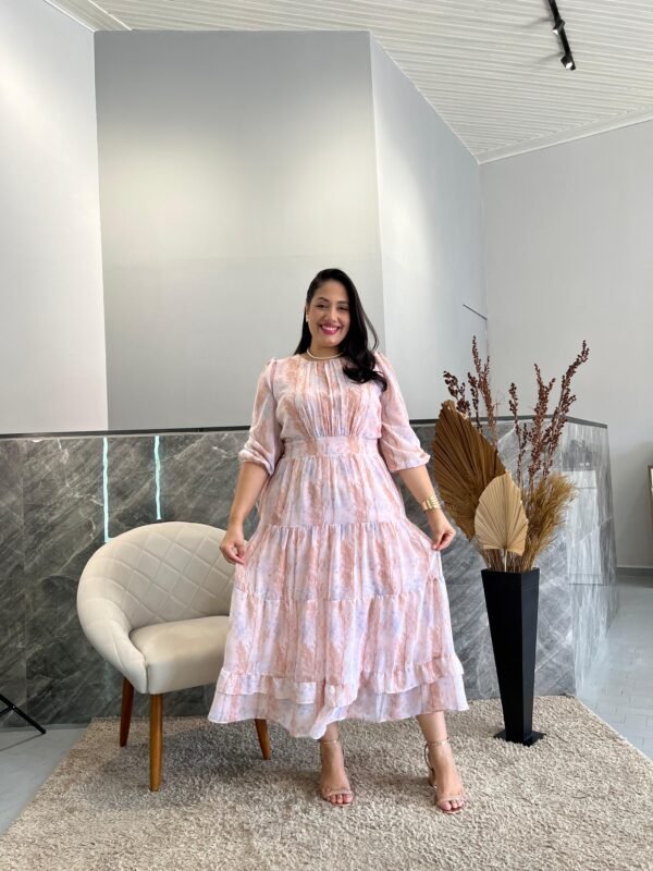 Vestido de Tule Midi - Shiomix